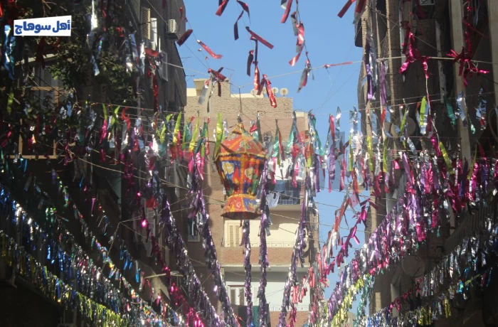 شوارع سوهاج تتزين لشهر رمضان (ألبوم صور)