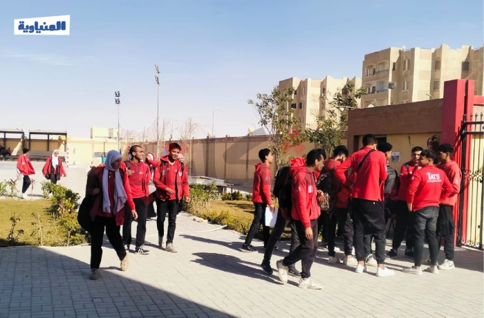 "فرحة" طلابية بسهولة "المالية" في "تكنولوجيا" المنيا