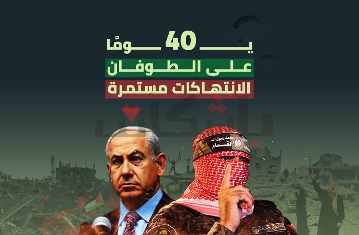 إنفوجرافيك | أربعون يومًا على الطوفان.. والانتهاكات مستمرة