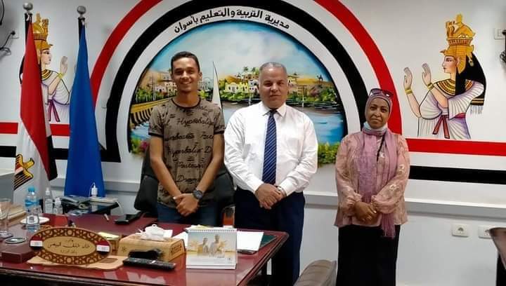 الطالب المثالي على مستوى الجمهورية: فخور بتمثيل أسوان