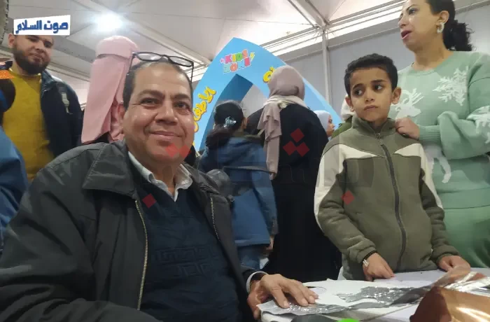 رحلة من الإبداع والتعلم.."صوت السلام" داخل جناح الطفل في معرض الكتاب