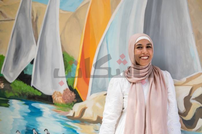 فنانة جدارية أسوان ..”مسح الجرافيتي ليس الحل"