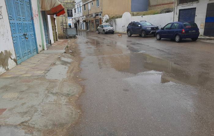 الأمطار تتواصل بكثافة في بني خلاد ومنزل بوزلفة