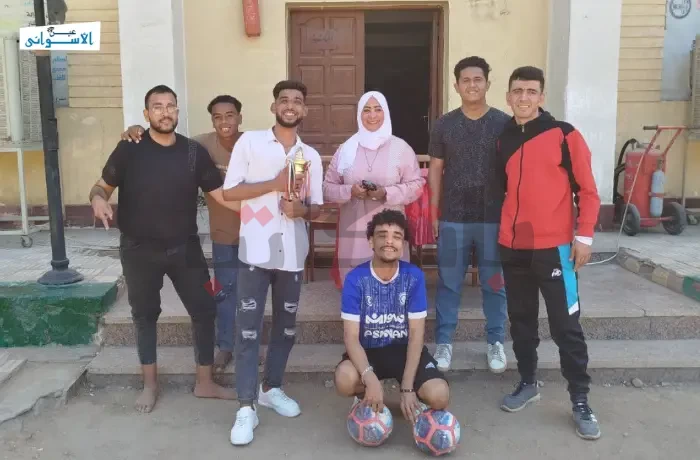 "النسور" تتوج بكأس "الأسر الطلابية" بمعهد الخدمة الاجتماعية  