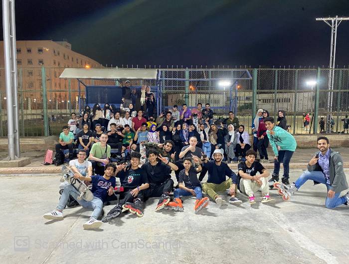 متعة السقوط والتعلم بالـ "الإسكيت"