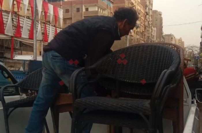 حملة إزالة إشغالات في دار السلام.. ورئيس الحي: "الغرامة 100 جنيه"