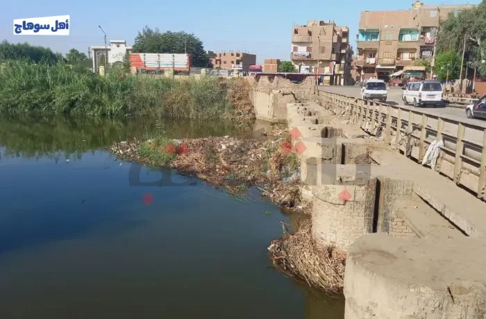 قمامة ترع "إدفا" تحجب المياه والأسماك وتهدد بـ"البلهارسيا"