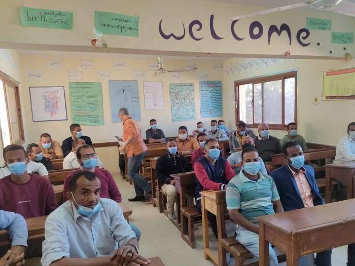 بدء استعدادات الحملة القومية ضد شلل الأطفال بأسوان 