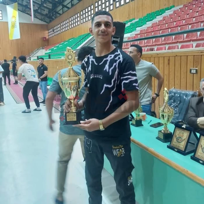 الحاصل على المركز الأول في "كأس مصر المفتوحة": سعيد بمواجهتي للاعبين عرب 