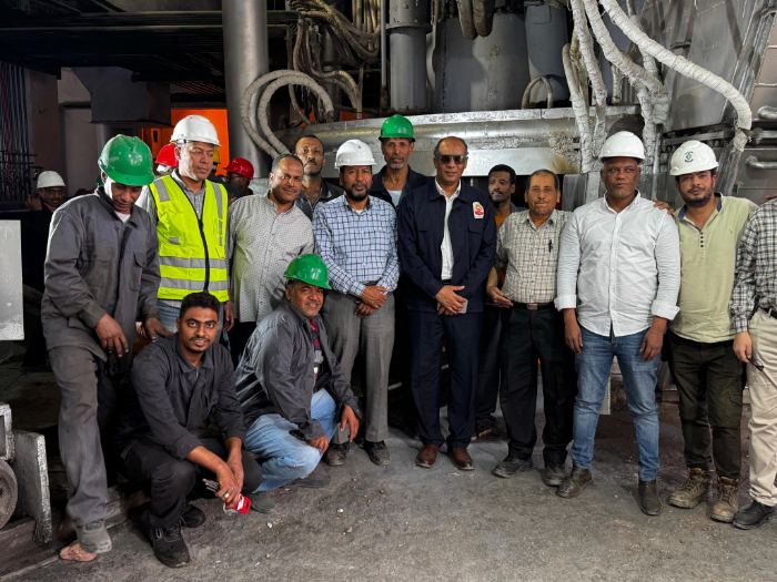 بعد توقف 5 أعوام.. بدء تشغيل أفران "السيليكو" في مصنع كيما بأسوان