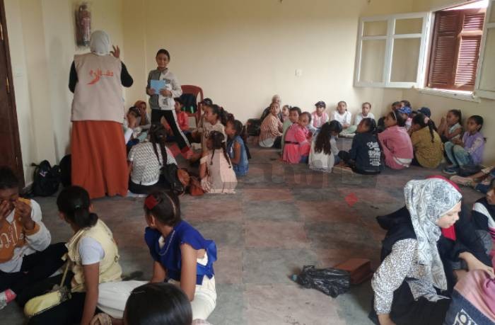 "مشواري" يدرب أطفال "إدفو" على المهارات الحياتية