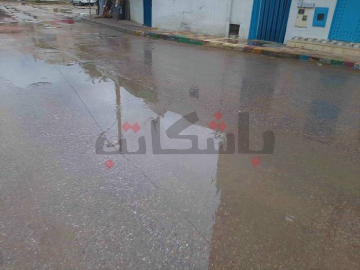 في بني خلاد.. منسوب الأمطار يسجل ارتفاعًا جديدًا