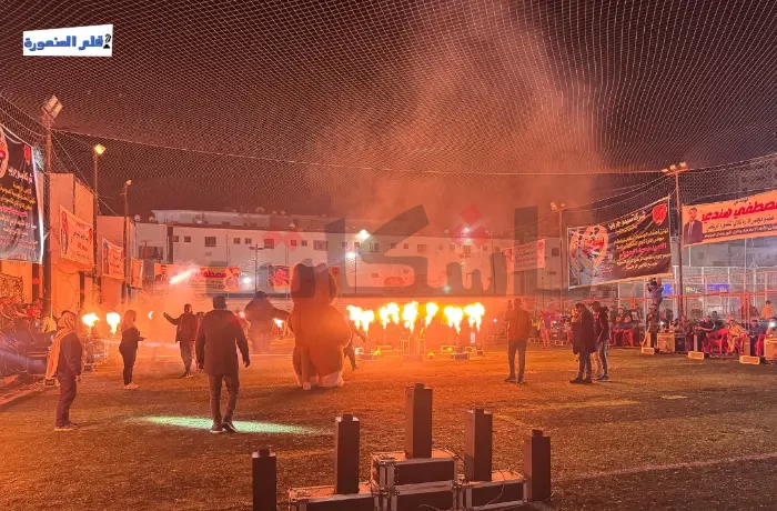 عروض نارية وتنورة.. انطلاق الدورة الرمضانية في نادي الشعب بالمنصورة