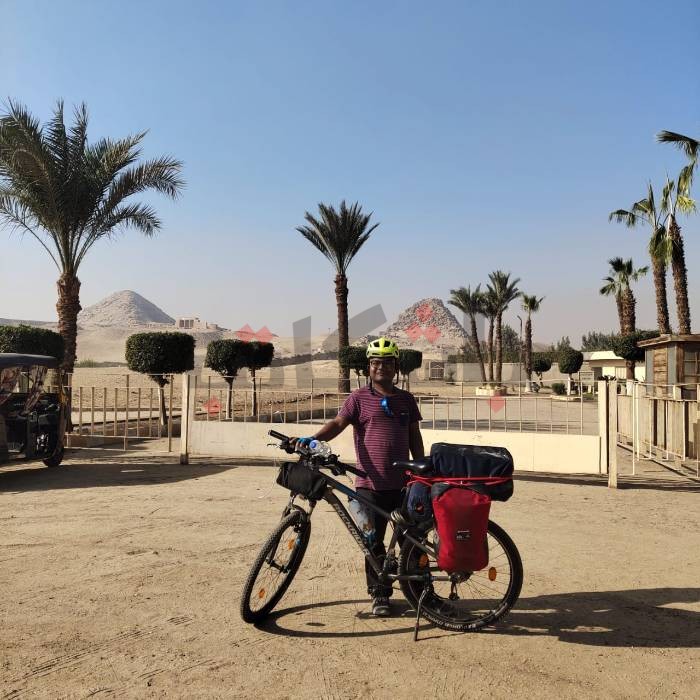 "أهل سوهاج" يحاور الهندي الذي زار مصر بالدراجة: أحببت شعب مصر المضياف