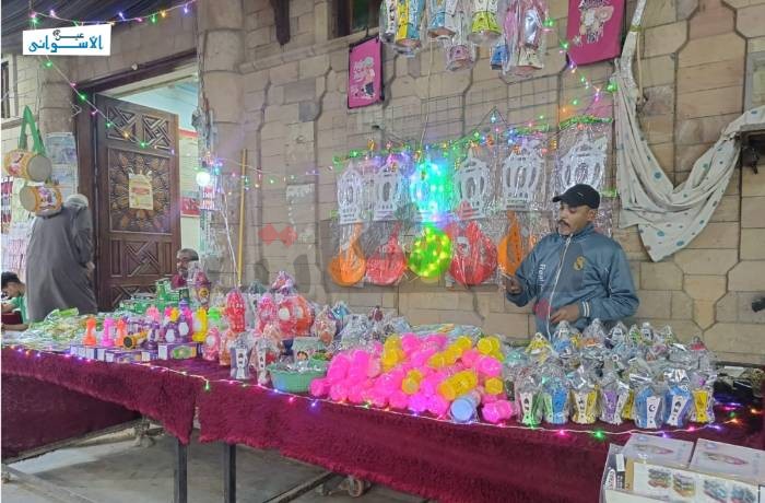 محافظة أسوان تتزين بفوانيس  رمضان