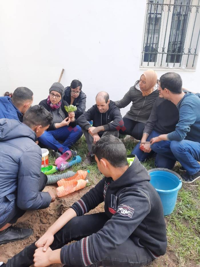 ألبوم صور | ذوي الهمم يتعلمون البستنة ضمن مشروع "كيفي كيفكم"