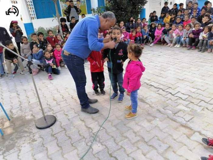 فعالية ترفيهية للطلاب بمدرسة حنوس