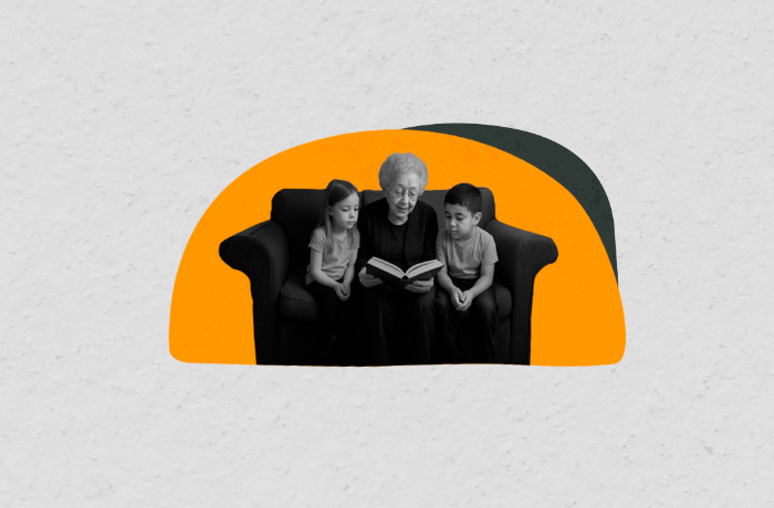 في بيت جدتي