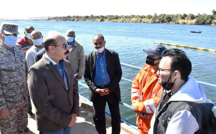 مناورة "طيبة 7" لمكافحة التلوث البترولي بمرسى الأعقاب