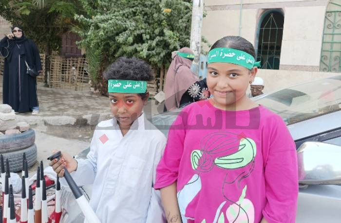 إنشاد وتكبير في حب الرسول بأسوان