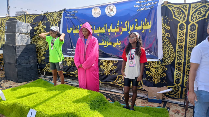 منتخب أسوان يحصد المركز الرابع في بطولة شباب الصعيد للسباحة