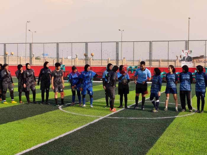 تألق فريق "الميني فوتبول" النسائي بسوهاج في الدوري الممتاز