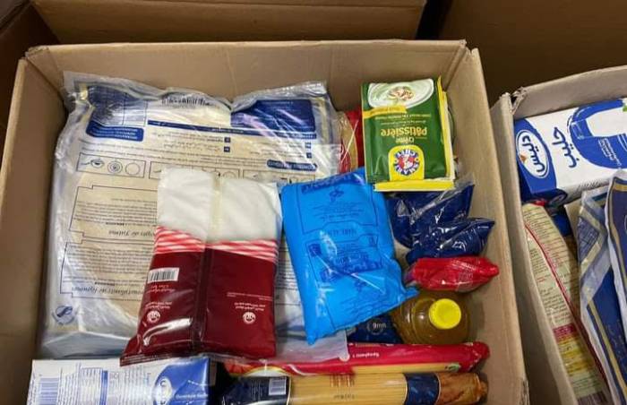 «الهلال الأحمر» في بني خلاد يوزع 140 طردًا غذائيًا خلال شهر رمضان