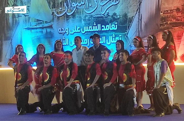 عروض "الأنفوشي" بمهرجان تعامد الشمس تُبهر الجمهور: جديدة علينا