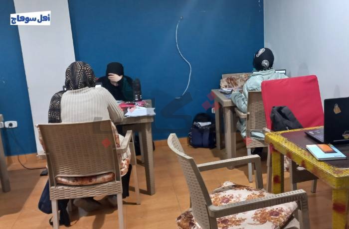 Coworking areas in Sohag.. Luxurious studying