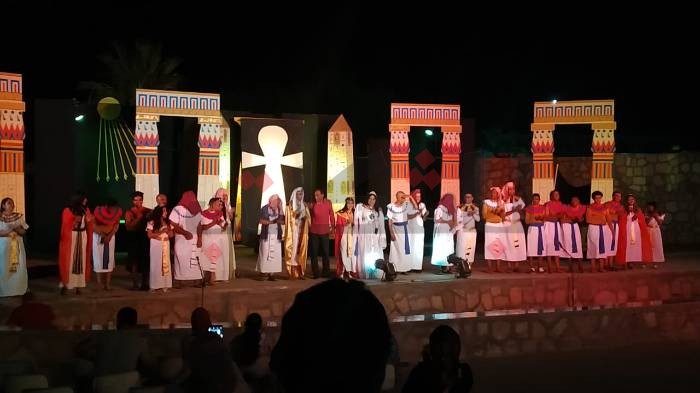 "أخناتون" على مسرح فوزي فوزي يوسف بأسوان