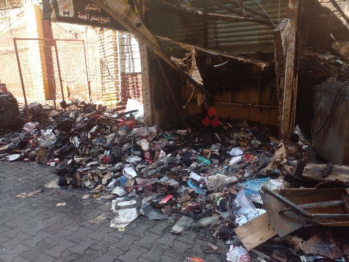 أحد متضرري حريق "الحميات" لـ"أهل سوهاج": خسرت 150 ألف جنيه