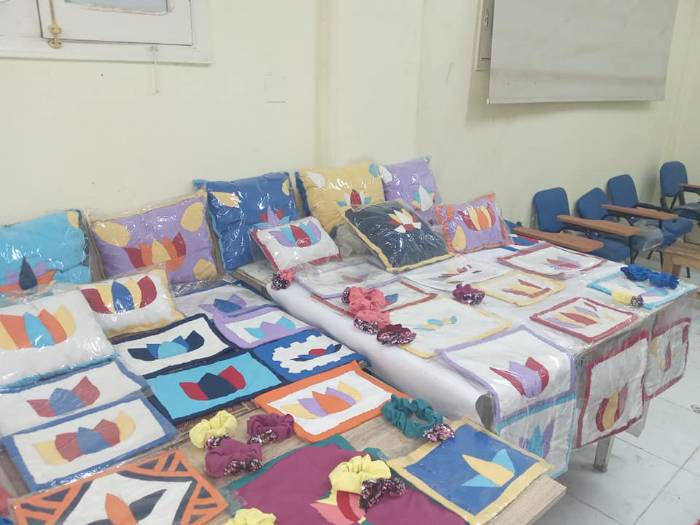 استئناف ورش الحرف اليدوية بمركز أبو الريش بحري