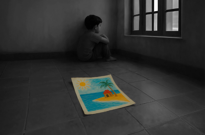 إجازة الأطفال "بين الجدران"