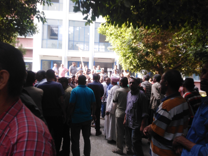 عمال سكر كوم أمبو وإدفو يواصلون إضرابهم لليوم الحادي عشر