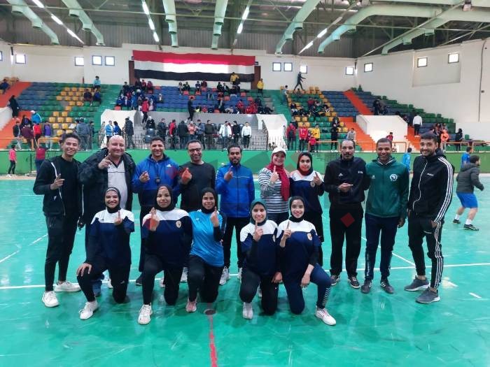 أربع ميداليات لجامعة سوهاج في مهرجان "ألعاب الجنوب"